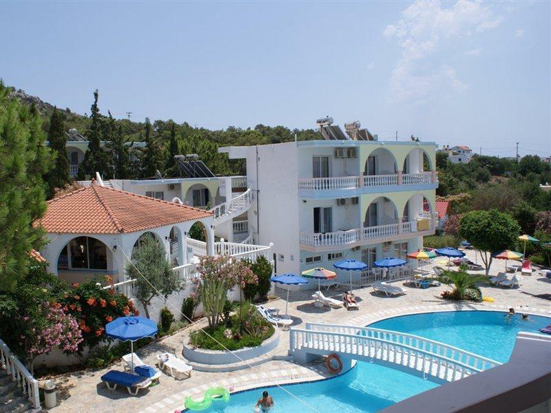 Pefkos Garden Hotel Pefki Exterior foto